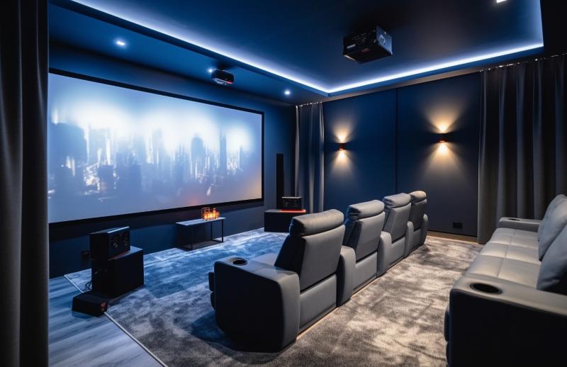 Home Theater Basement
