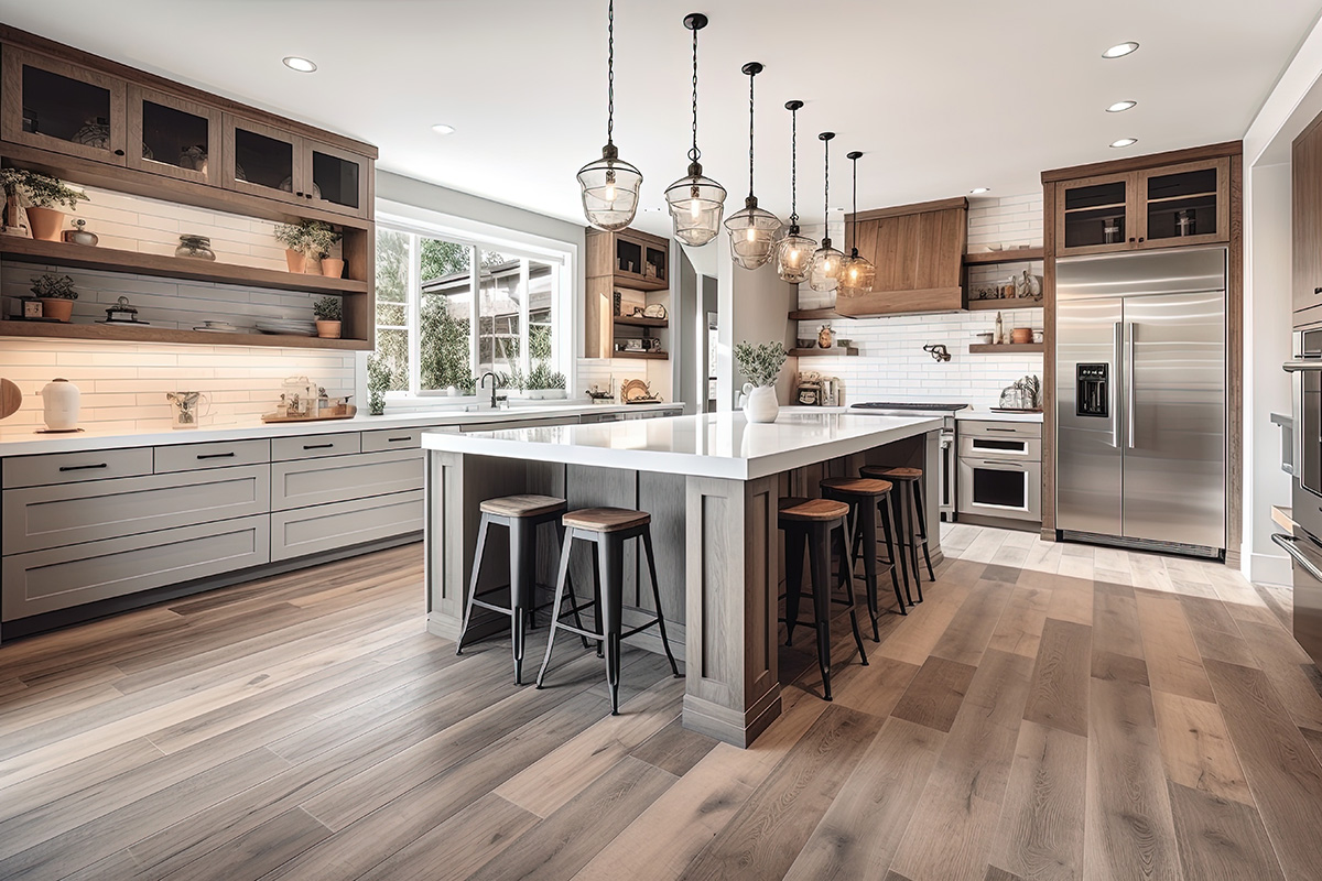 Beautiful kitchen finishes in Colorado home