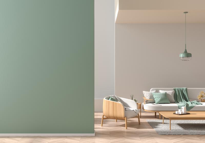Professional painting for interior walls and ceilings
