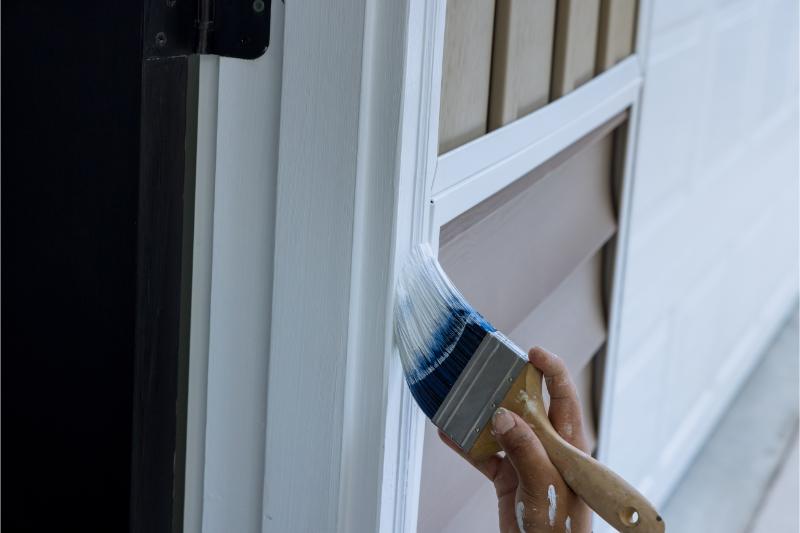 Interior trim and doors painting